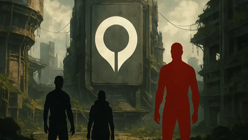 Логотип игры Marathon от Bungie, конец эры, смена руководства