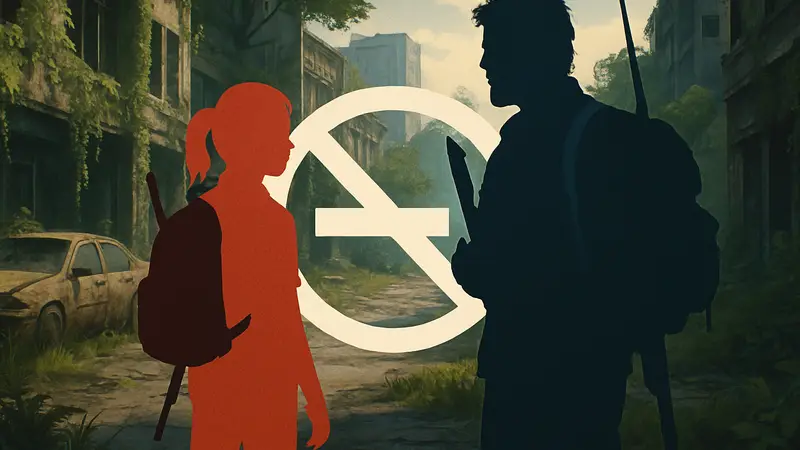 Кадр из сериала «Одни из нас» с Элли и Джоэлом. Съёмки 3 сезона приостановлены.