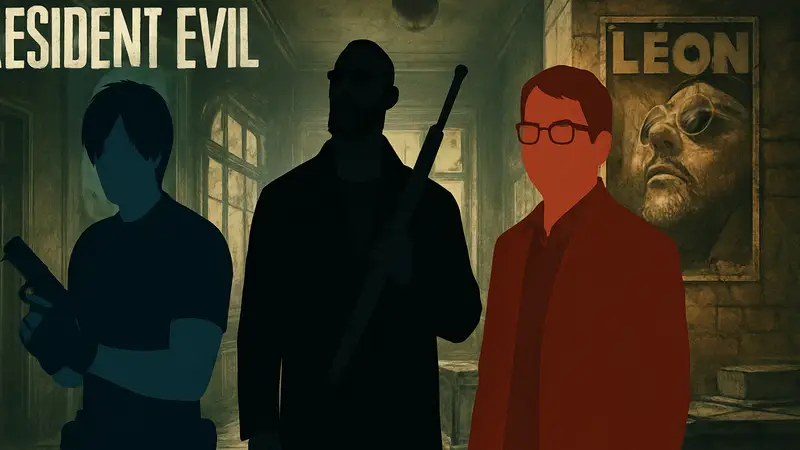 Леон Кеннеди из Resident Evil, Жан Рено в роли Леона-киллера, Хидэки Камия, фильм "Леон: Профессионал", игровая индустрия