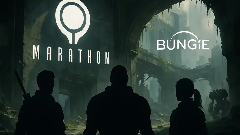 Логотип игры Marathon и упоминание Bungie, анонсирующей изменения в эндгейме