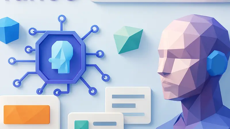 Интерфейс поисковой системы Yahoo Scout с элементами искусственного интеллекта и видимыми источниками.