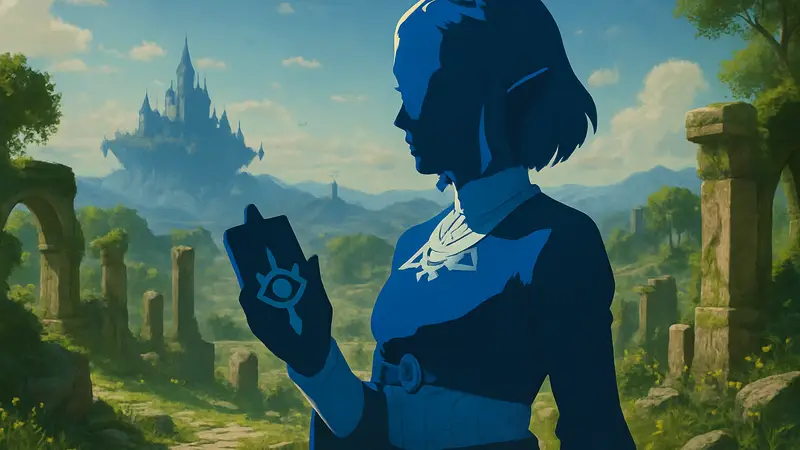 Косплей Myaumyata в образе принцессы Зельды из The Legend of Zelda: Tears of the Kingdom.