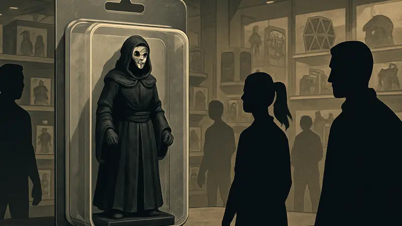 Коллекционная фигурка персонажа из Star Wars, возможно, Дарта Нихилуса