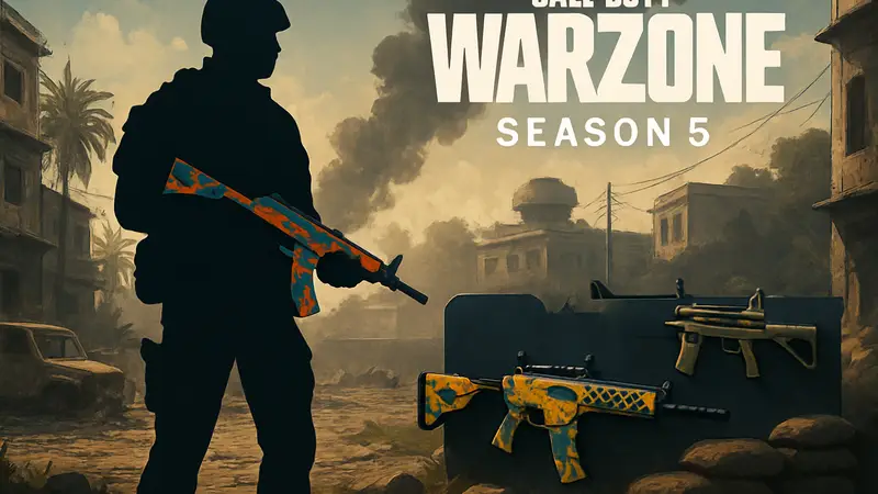 Новые камуфляжи за серии побед в Call of Duty Warzone Season 5