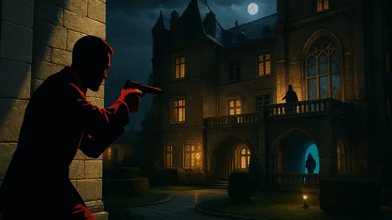 Скриншот из игры 007 First Light с демонстрацией прохождения испытания Knightfall.