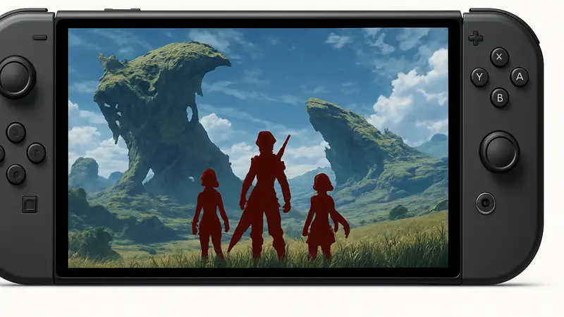 Xenoblade Chronicles 2 на Nintendo Switch 2, скриншот игры, версия 3.0.0