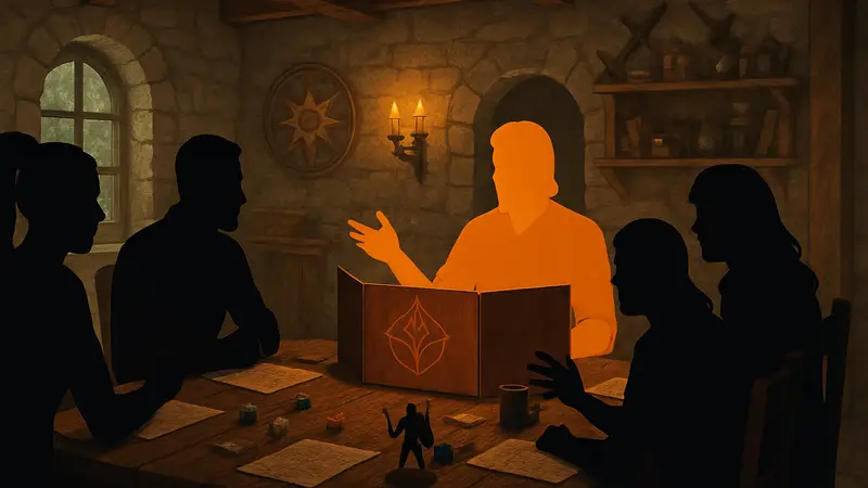 Игроки Critical Role за столом во время сессии Campaign 4.