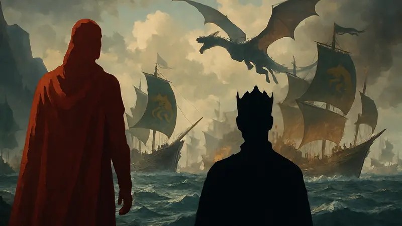 Битва при Глотке в сериале «Дом Дракона», сражение флотов Вестероса