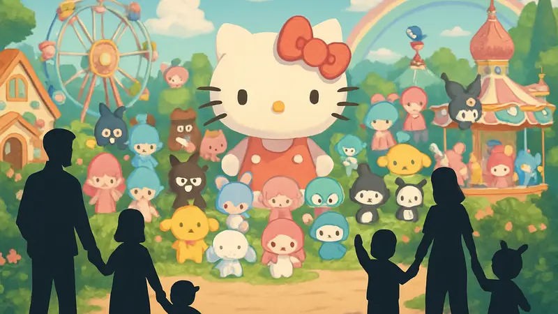 Трейлер Hello Kitty Party Land с персонажами Sanrio, анонс игры