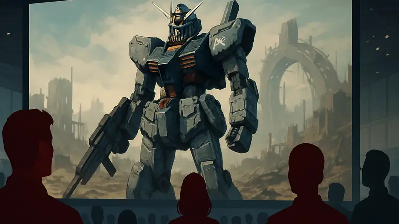 Анонс аниме Mobile Suit Gundam RG XARX-ZERO на Comic-Con