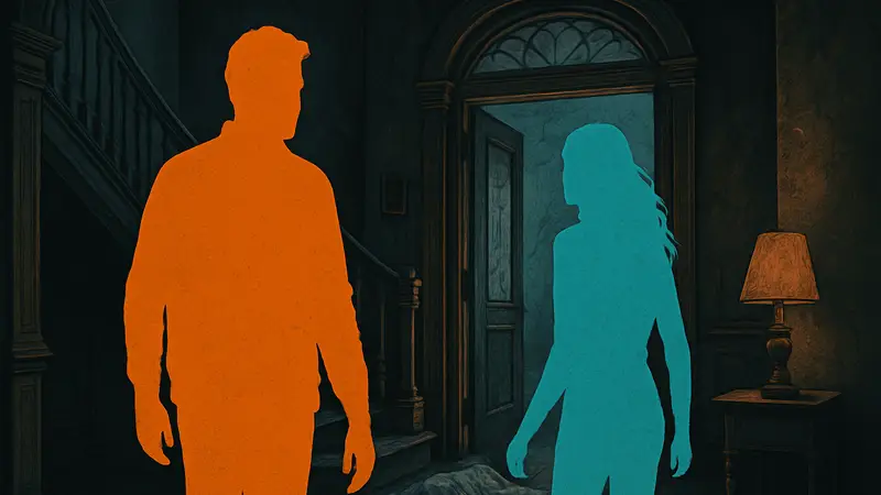 Постер фильма "Over Your Dead Body" с Джейсоном Сигелом и Самарой Уивинг