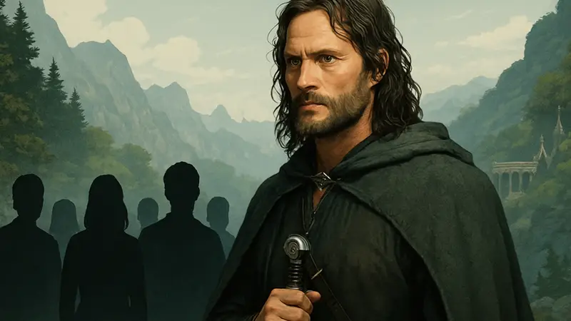 Изображение Джейми Дорнана в образе Арагорна