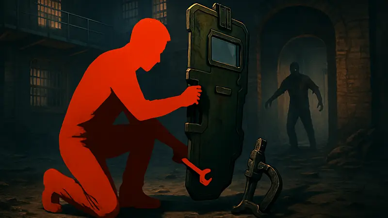 Сборка зомби-щита в Mob of the Dead Black Ops 2 Zombies для выживания.