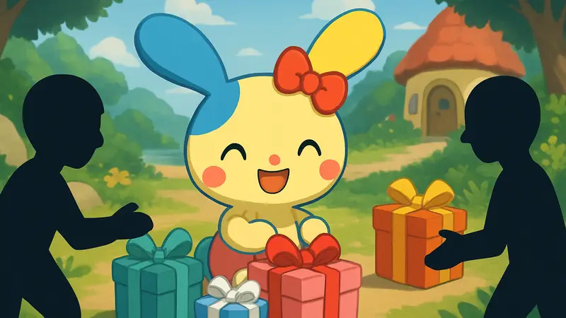 Усахана из Hello Kitty Island Adventure получает подарки, гайд по лучшим презентам.