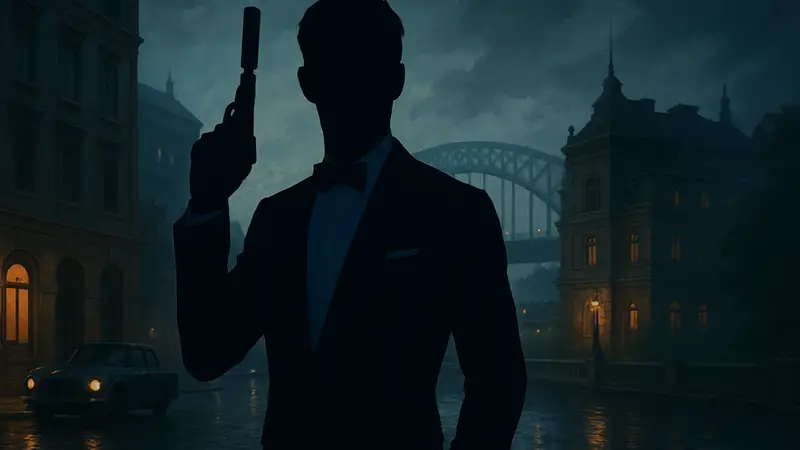 Патрик Гибсон в роли Джеймса Бонда из игры 007 First Light, концепт-арт