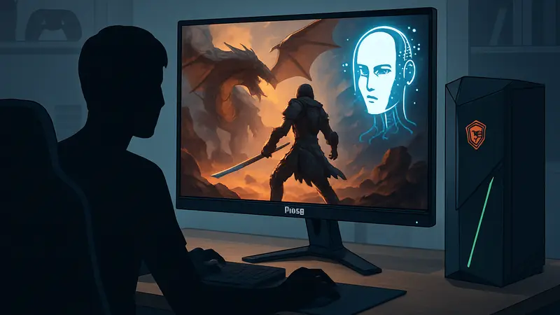 Игровой монитор MSI с функциями искусственного интеллекта и "агентными" возможностями.