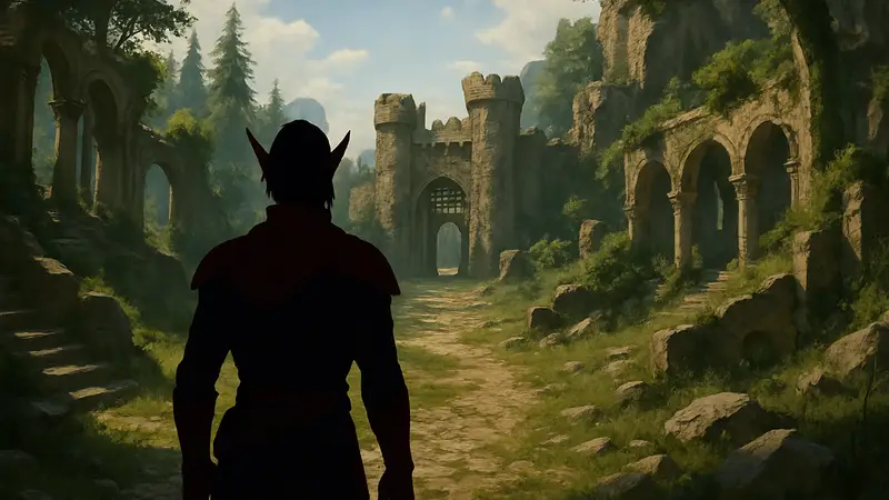 Персонаж Baldur's Gate 3, управляемый с видом от третьего лица. Спорный мод изменяет привычную камеру.