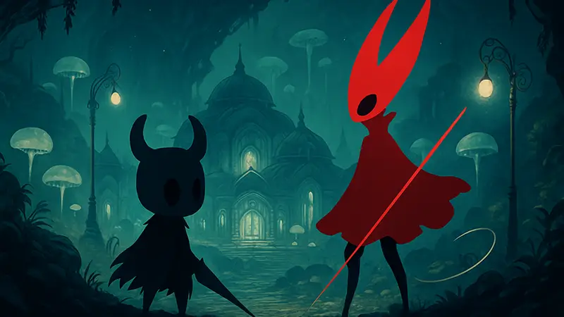 Hollow Knight и Silksong, Холлоу Найт, Хорнет, события между играми