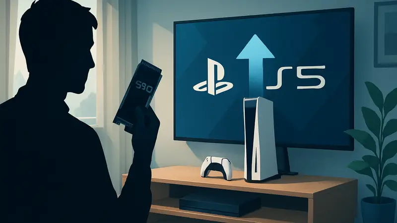 Увеличение хранилища на PS5, SSD для PlayStation 5, как расширить память PS5