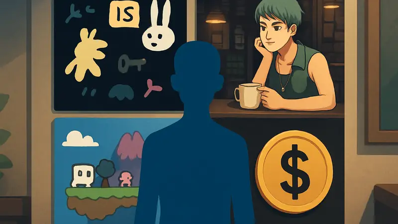 Бандл игр Itch.io: обложки Baba is You, Coffee Talk и других инди-игр за $10