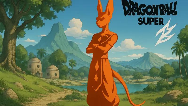 Бог Разрушения Бирус на новом арте Dragon Ball Super с загадочным логотипом