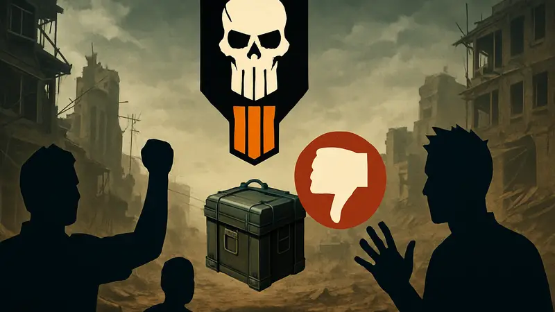 Логотип Call of Duty: Black Ops 7 и иконка Supply Drop, вызывающая недовольство фанатов.