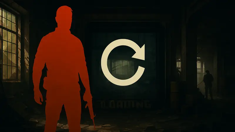 Экран загрузки Escape from Tarkov с символикой обнуления прогресса