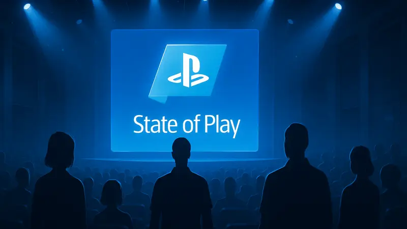 Логотип PlayStation State of Play, символизирующий ожидания от майской презентации 2026