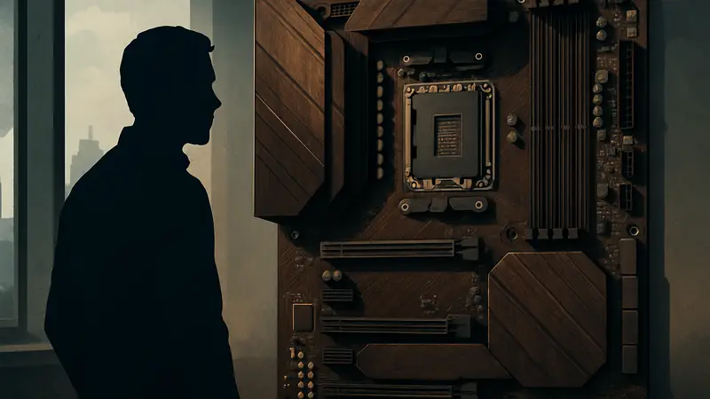 Материнская плата Gigabyte X870E X3D «Dark Wood»