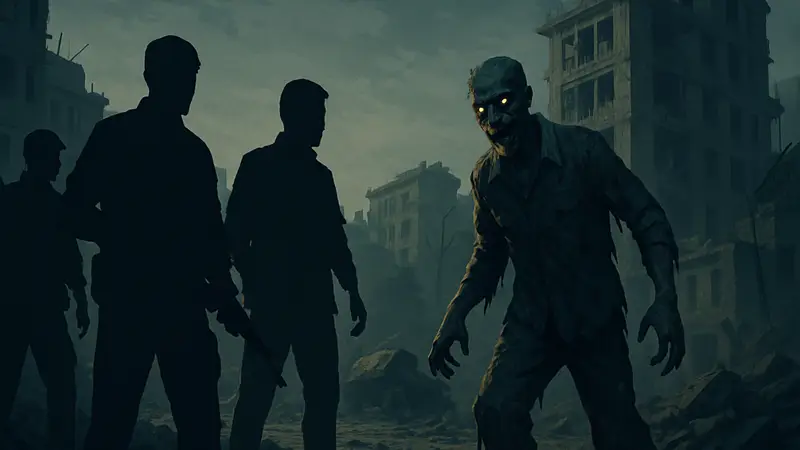 Кадр из фильма Call of Duty, зомби, сцена после титров, киноадаптация игры