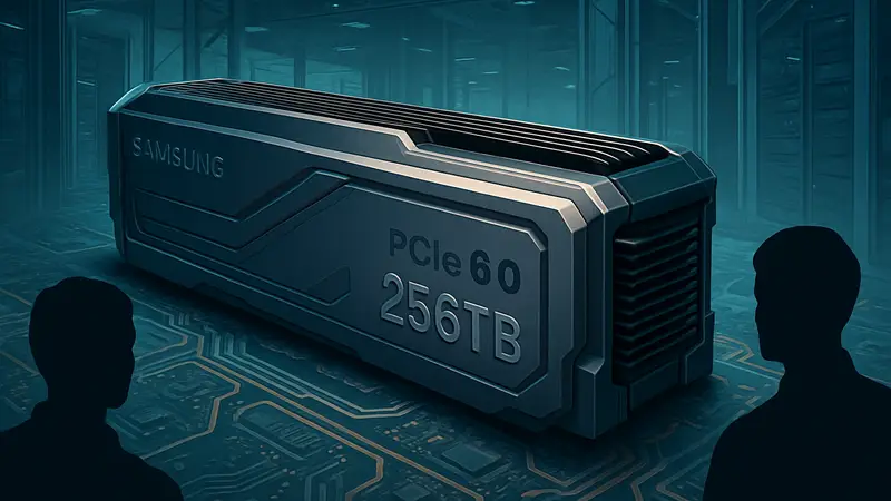 Футуристический SSD Samsung PCIe 6.0 на 256 ТБ.