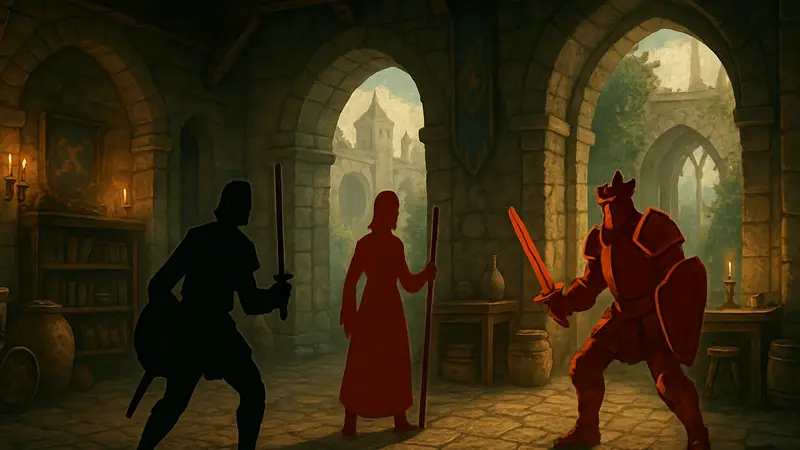Soverain — скриншот геймплея новой пошаговой RPG с Kickstarter.