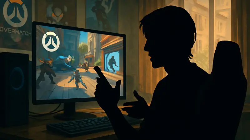 Стример xQc играет в Overwatch, обсуждая Overwatch Rush и высказывая свое мнение