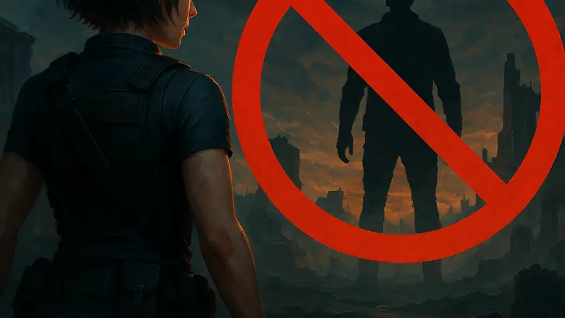 Логотип Resident Evil Requiem, развеивающий слухи об открытом мире