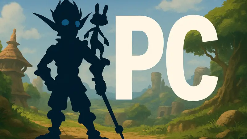 Изображение Jak & Daxter, демонстрирующее героев на фоне логотипа ПК, символизирующее выход трилогии на новой платформе.