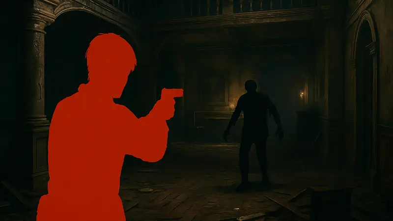 Мини-игра в Resident Evil Requiem, скриншот геймплея, новое дополнение