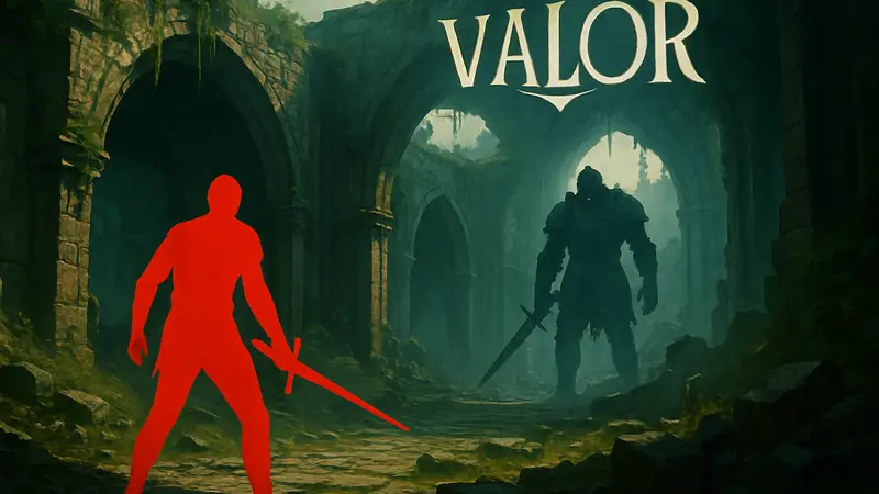 Обложка Valor Mortis, кадр из игры, логотип, скриншот, перенос релиза игры.
