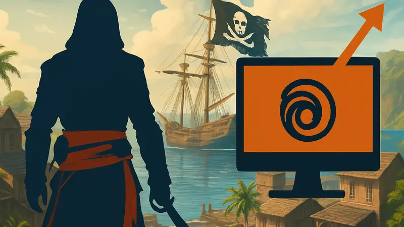 Assassin's Creed Black Flag Resynced лучший старт в Steam, Ubisoft доходы и продажи.