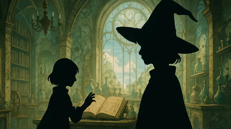 Аниме Witch Hat Atelier, главные героини, магическая атмосфера