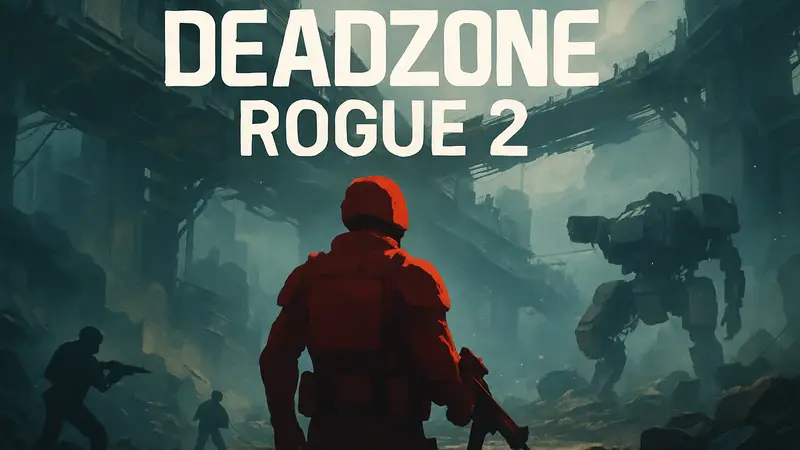 Изображение обложки Deadzone Rogue 2 с логотипом игры и элементами шутера.