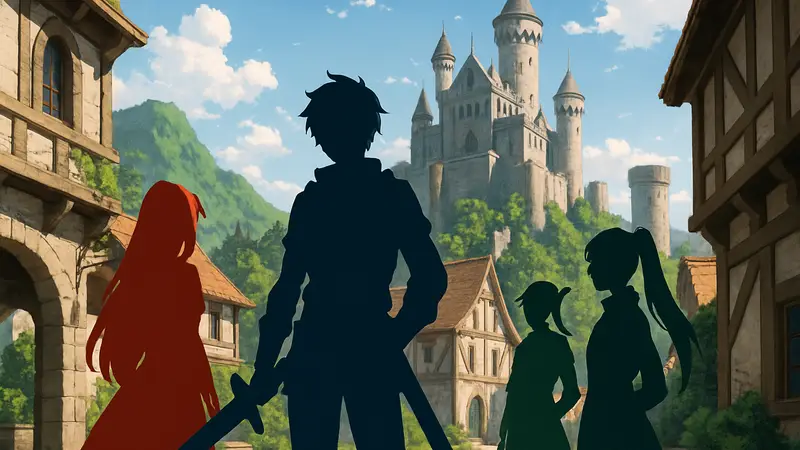 Постер аниме Koko wa Ore ni Makasete Saki ni Ike to Itte kara 10-nen ga Tattara Densetsu ni Natteita с персонажами.