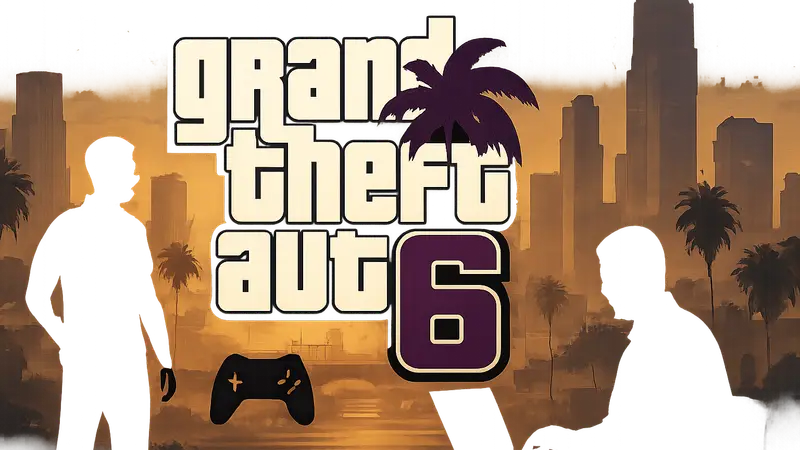 Логотип Grand Theft Auto 6, символизирующий релиз на консолях и ПК