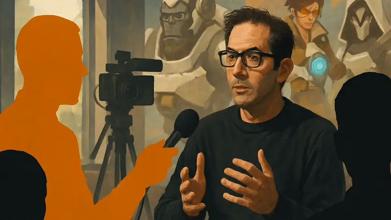 Джефф Каплан, бывший директор Overwatch, даёт интервью
