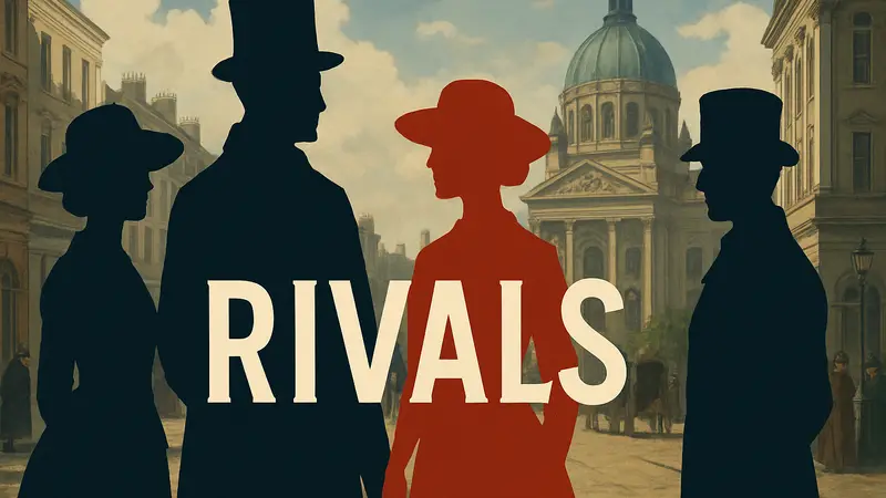 Постер сериала Rivals: историческая драма с героями в костюмах