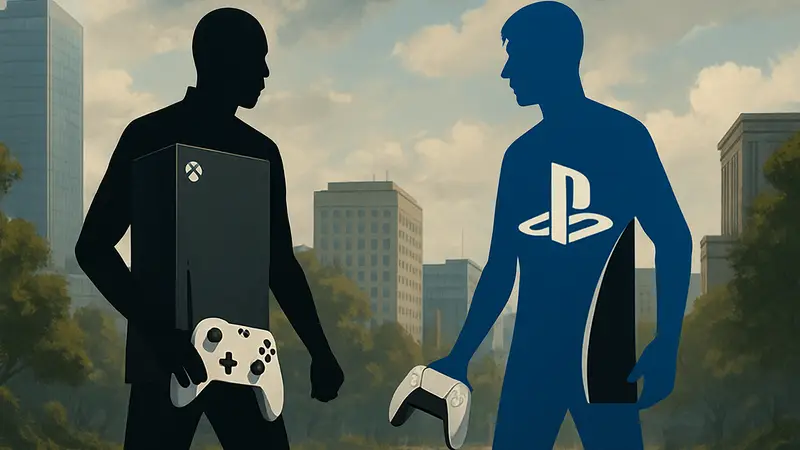 Концепт-арты Xbox Project Helix и PlayStation 6, битва консолей будущего