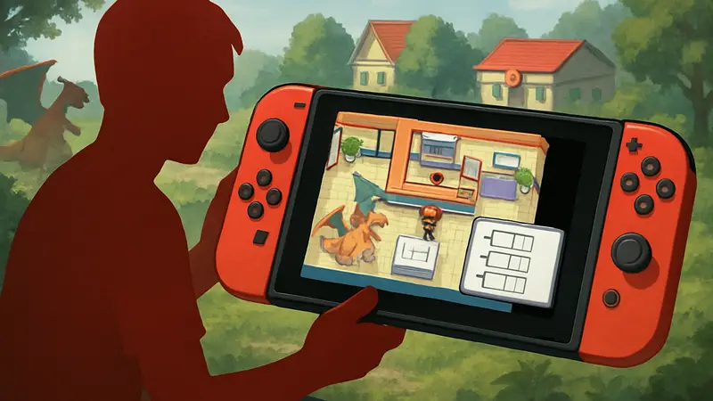 Глитч с дублированием предметов в Pokemon FireRed и LeafGreen на Nintendo Switch