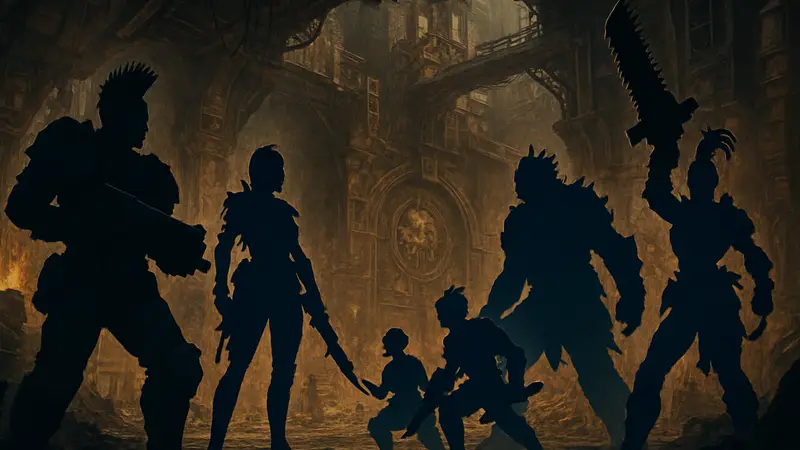 Изображение миниатюр Warhammer: Necromunda или обложка новой редакции