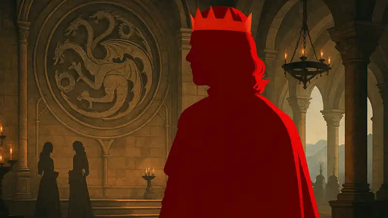 Актер Том Глинн-Карни в образе Эйгона II Таргариена из сериала «Дом Дракона», третий сезон.