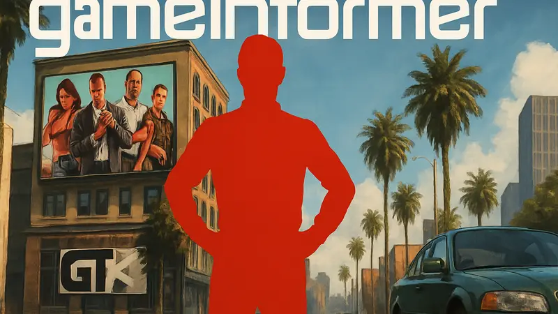 Обложка журнала Game Informer, не связанная с Grand Theft Auto 6