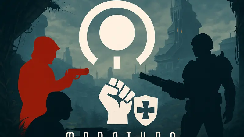 Логотип игры Marathon от Bungie, символизирующий борьбу с читерами и честную игру